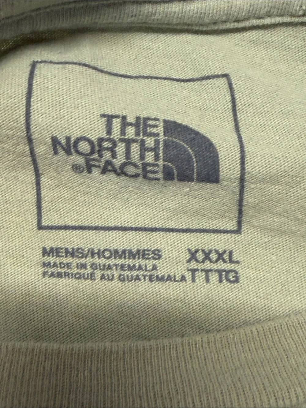The‎ North Face Olive Green Long Sleeve Graphic Tee
